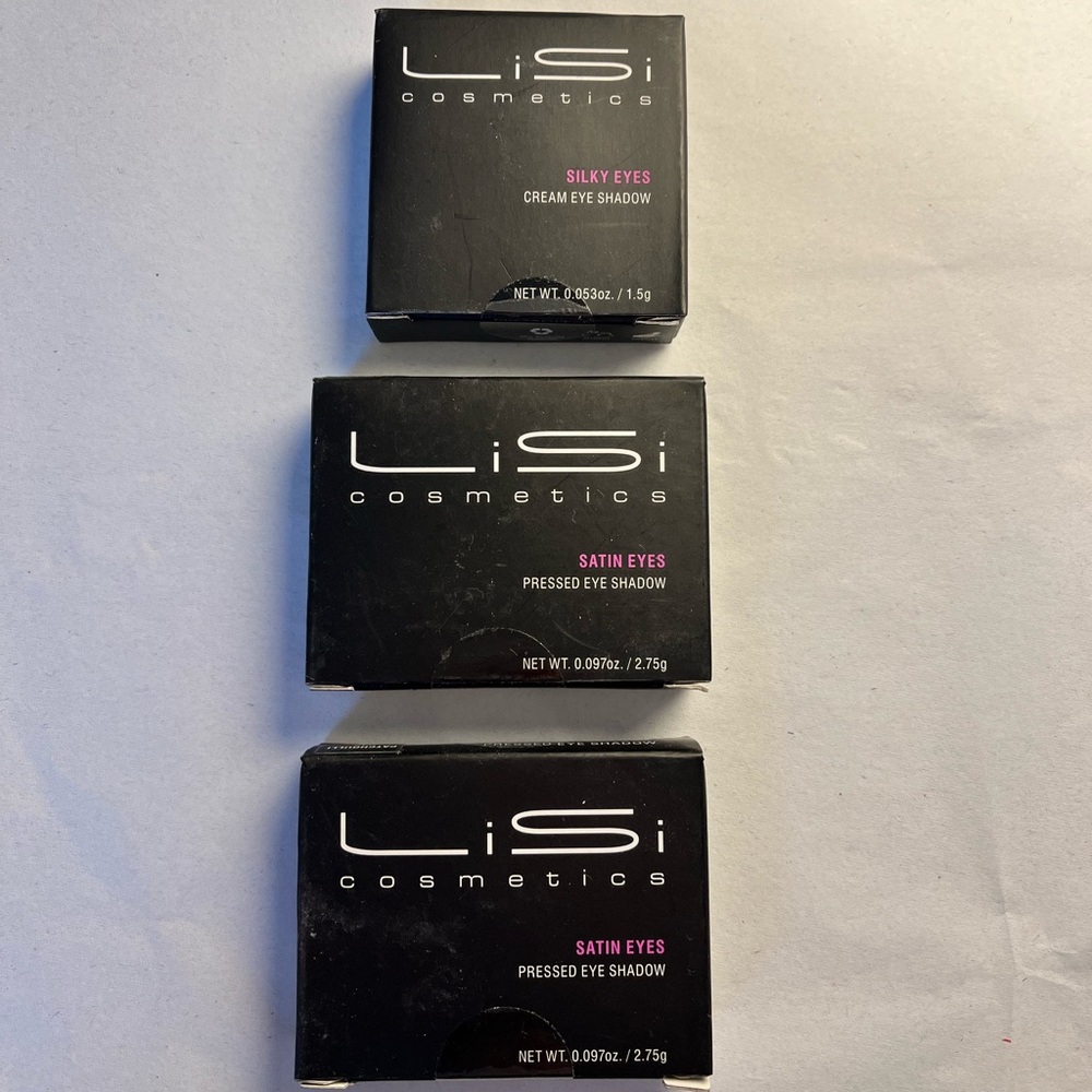 Silky and Satin Eyeshadow Trio - Lisi cosmetics